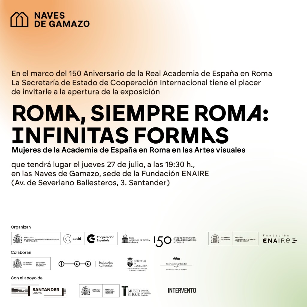 Roma siempre Roma invitación